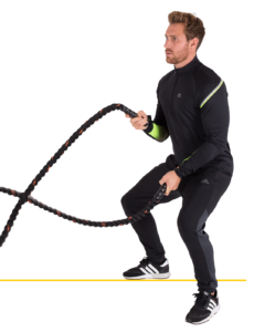 Cross training - battle rope coach sportif biarritz